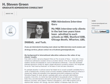 Tablet Screenshot of hstevengreen.com